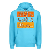 Ocean Blue calvin Premium Hoodie - linhVisuals