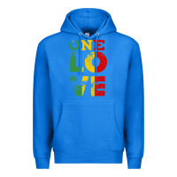 True Royal one love rasta reggae Premium Hoodie - linhVisuals