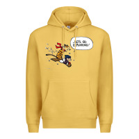 Antique Gold calvin Premium Hoodie - linhVisuals
