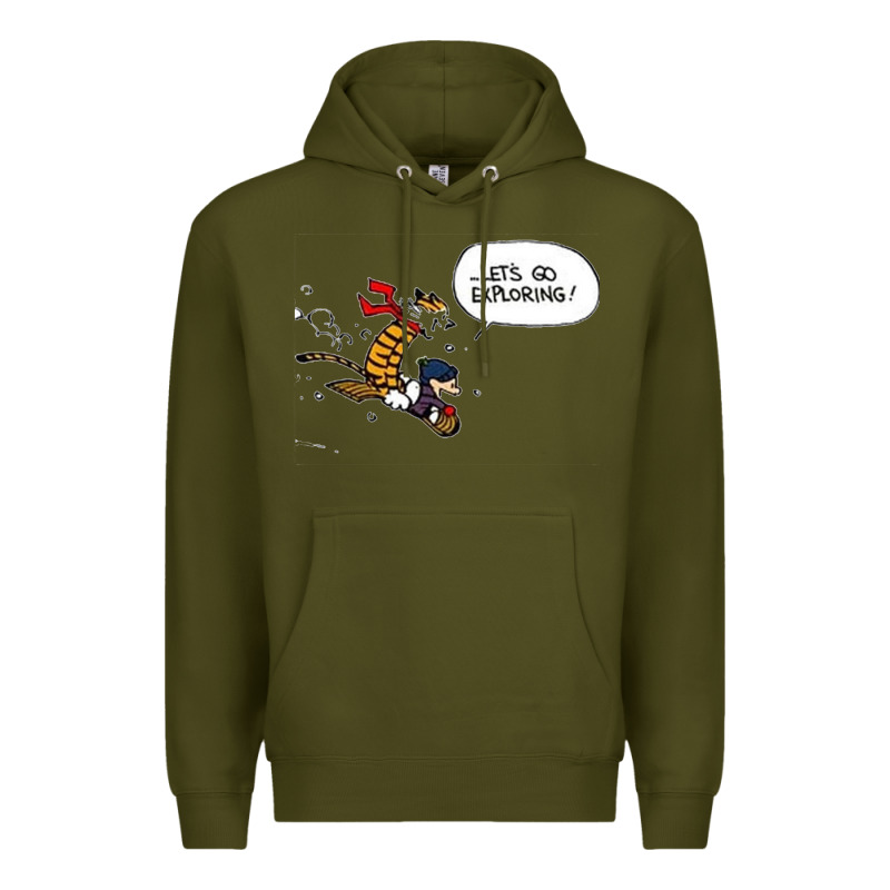 Calvin Premium Hoodie by linhVisuals | Teevron