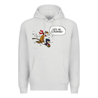 Dove Grey calvin Premium Hoodie - linhVisuals