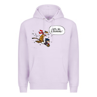 Lilac calvin Premium Hoodie - linhVisuals