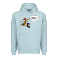 Blue Mist calvin Premium Hoodie - linhVisuals