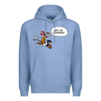 Colony Blue calvin Premium Hoodie - linhVisuals
