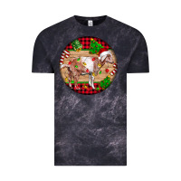 Cloud Black Nubian Goat Christmas Vintage Tee - LillyAllenDesigns