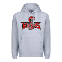 Heather Grey vipers sports Premium Hoodie - linhVisuals