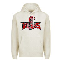 Oatmeal Heather vipers sports Premium Hoodie - linhVisuals