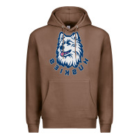 Chestnut HUSKIES Premium Hoodie - linhVisuals