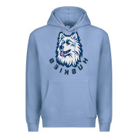 Colony Blue HUSKIES Premium Hoodie - linhVisuals