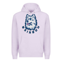Lilac HUSKIES Premium Hoodie - linhVisuals