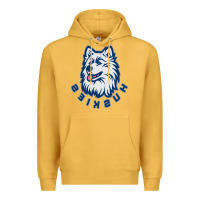 Mustard HUSKIES Premium Hoodie - linhVisuals