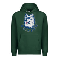Sports Green HUSKIES Premium Hoodie - linhVisuals