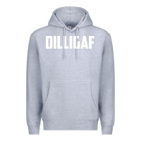 Heather Grey dilligaf    bowling Premium Hoodie - linhVisuals