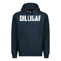 Navy dilligaf    bowling Premium Hoodie - linhVisuals