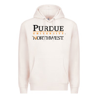 Pale Pink purdue university northwest Premium Hoodie - linhVisuals