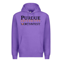 Purple purdue university northwest Premium Hoodie - linhVisuals