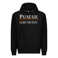 Black purdue university northwest Premium Hoodie - linhVisuals