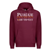 Burgundy purdue university northwest Premium Hoodie - linhVisuals