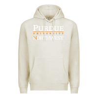 Oatmeal Heather purdue university northwest Premium Hoodie - linhVisuals