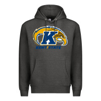 Charcoal Heather kent Premium Hoodie - linhVisuals