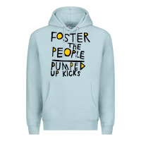 Blue Mist Foster The People Pumped Up Kicks Premium Hoodie - linhVisuals