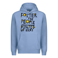 Colony Blue Foster The People Pumped Up Kicks Premium Hoodie - linhVisuals