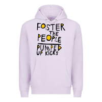 Lilac Foster The People Pumped Up Kicks Premium Hoodie - linhVisuals