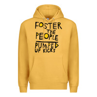 Mustard Foster The People Pumped Up Kicks Premium Hoodie - linhVisuals