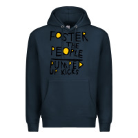 Navy Foster The People Pumped Up Kicks Premium Hoodie - linhVisuals
