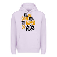Lilac Foster The People Pumped Up Kicks Premium Hoodie - linhVisuals