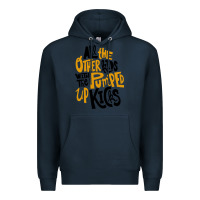 Navy Foster The People Pumped Up Kicks Premium Hoodie - linhVisuals