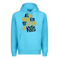 Ocean Blue Foster The People Pumped Up Kicks Premium Hoodie - linhVisuals