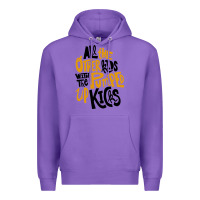 Purple Foster The People Pumped Up Kicks Premium Hoodie - linhVisuals