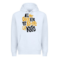 White Foster The People Pumped Up Kicks Premium Hoodie - linhVisuals