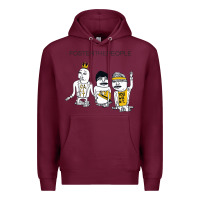 Burgundy Foster The People Call It What You Want Premium Hoodie - linhVisuals