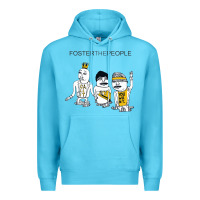 Ocean Blue Foster The People Call It What You Want Premium Hoodie - linhVisuals