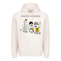 Pale Pink Foster The People Call It What You Want Premium Hoodie - linhVisuals