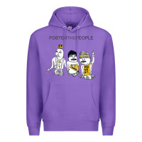 Purple Foster The People Call It What You Want Premium Hoodie - linhVisuals
