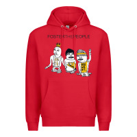 Red Foster The People Call It What You Want Premium Hoodie - linhVisuals