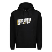 Black Foster The People Torches Premium Hoodie - linhVisuals