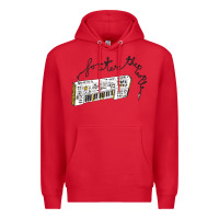 Red Foster The People Torches Premium Hoodie - linhVisuals