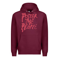 Burgundy Foster The People Premium Hoodie - linhVisuals