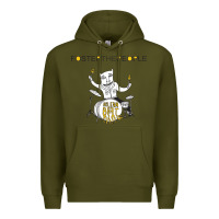 Army Green Foster The People Helena Beat Premium Hoodie - linhVisuals