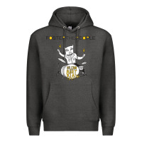 Charcoal Heather Foster The People Helena Beat Premium Hoodie - linhVisuals