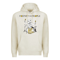 Oatmeal Heather Foster The People Helena Beat Premium Hoodie - linhVisuals