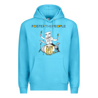 Ocean Blue Foster The People Helena Beat Premium Hoodie - linhVisuals