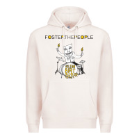 Pale Pink Foster The People Helena Beat Premium Hoodie - linhVisuals