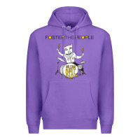 Purple Foster The People Helena Beat Premium Hoodie - linhVisuals