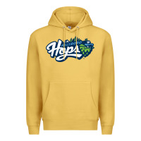Antique Gold hillsboro hops Premium Hoodie - linhVisuals