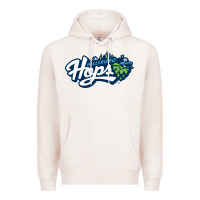 Pale Pink hillsboro hops Premium Hoodie - linhVisuals